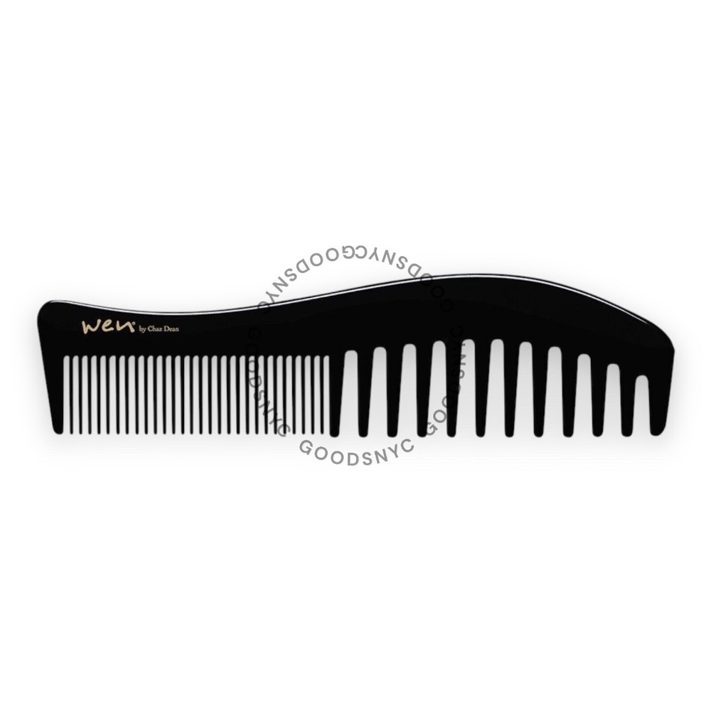 PACK OF 4 Wen Shower Comb Wide Saw Cut by Chaz Dean Authentic - Picture 2 of 4